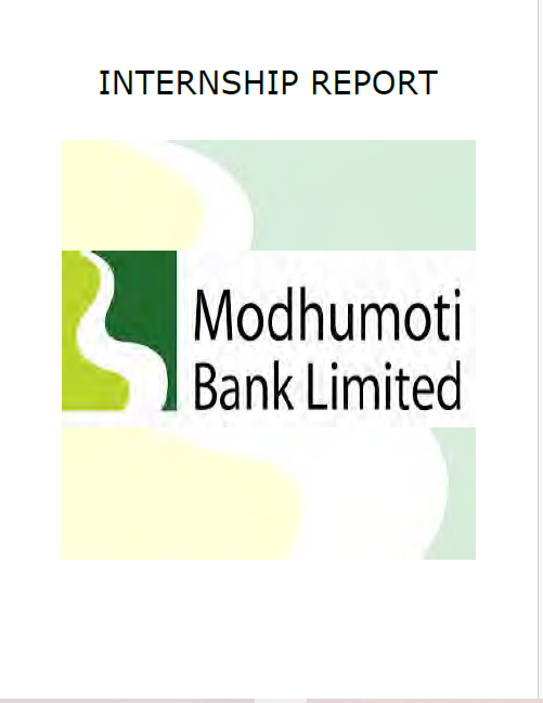 Report on Agent Banking of Modhumoti Bank Ltd.