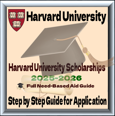 Harvard University Scholarship 2025-2026: Full Need-Based Aid Guide.
