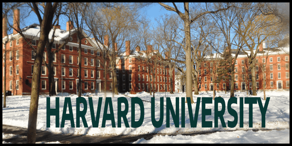 Harvard University Winter View