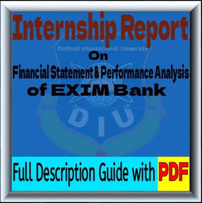 EXIM Bank Internship Report 2025: Financial Statement & Performance Analysis
