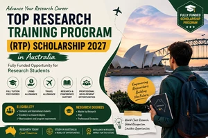 Top Research Training Program (RTP) Scholarship 2027 in Australia