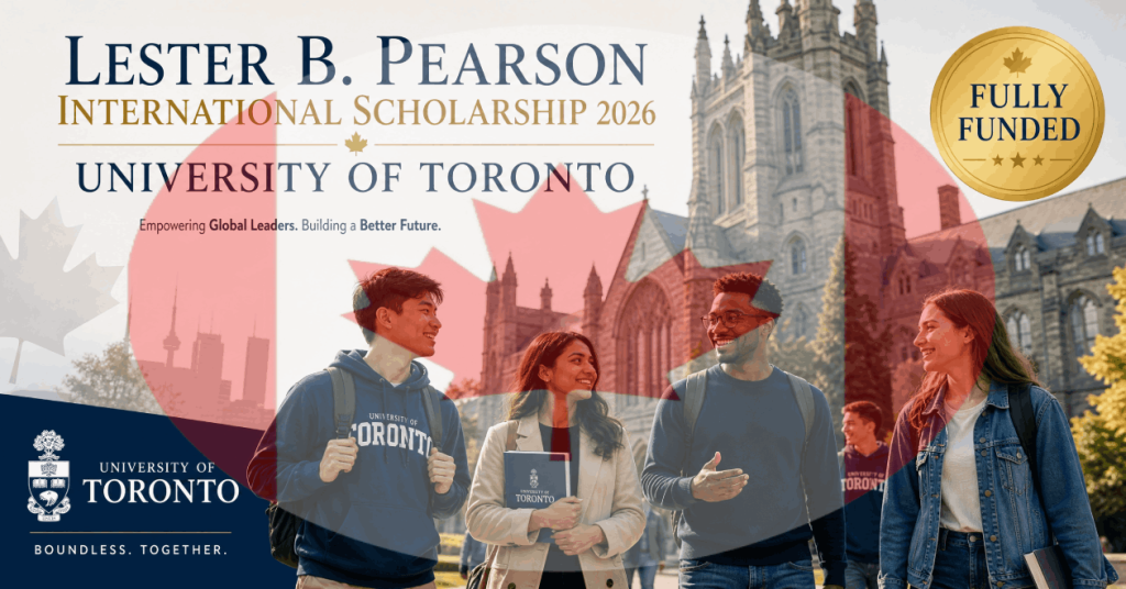 fully funded undergraduate scholarship in Canada